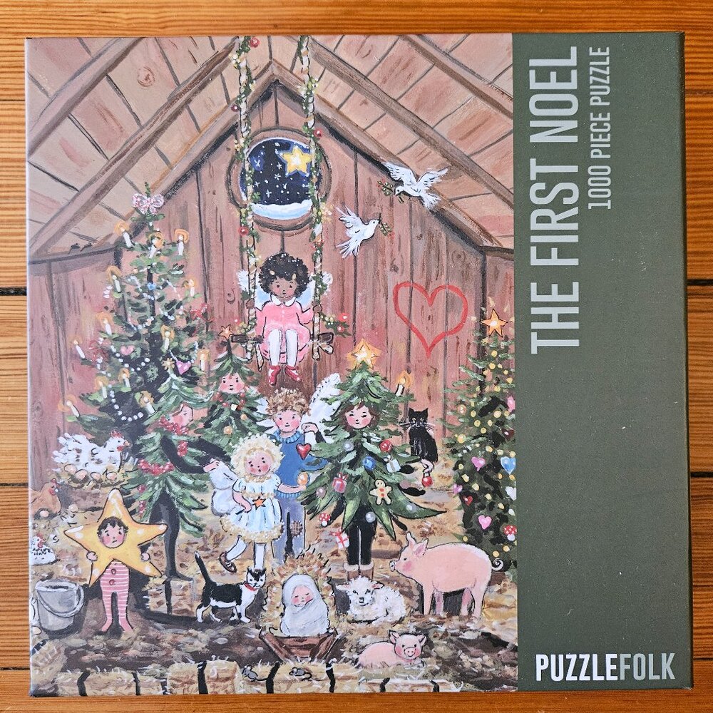 Puzzlefolk The First Noel 1000 Piece Puzzle